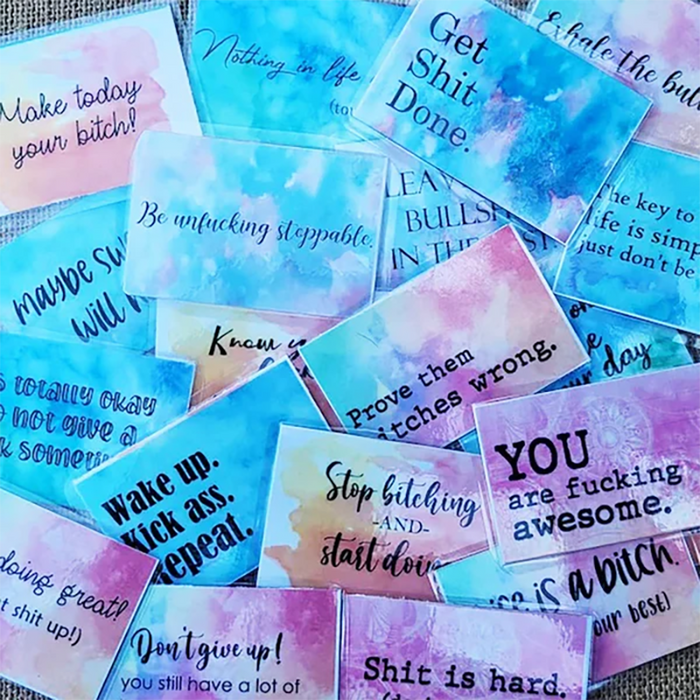 Funny Motivation Cards Gift