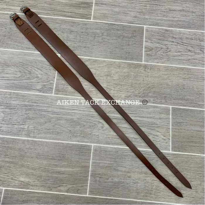 Garter Jodhpur Straps, Brown, Size Medium, Brand New