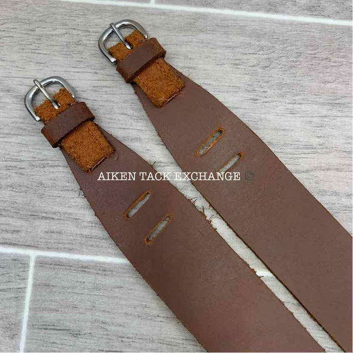 Garter Jodhpur Straps, Brown, Size XLarge, Brand New