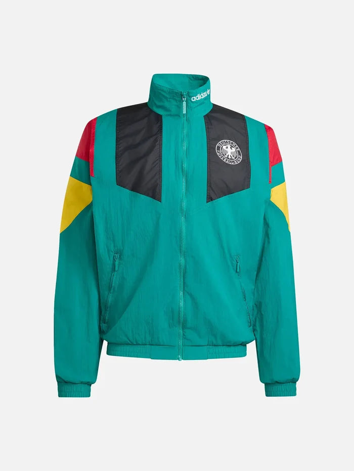 ADIDAS ORIGINALS Germany EQT Track Top – Equipment Green, önden görünüm