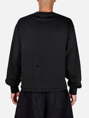shopi go Ginzan Long Sleeve T-Shirt – Black, arka görünüm