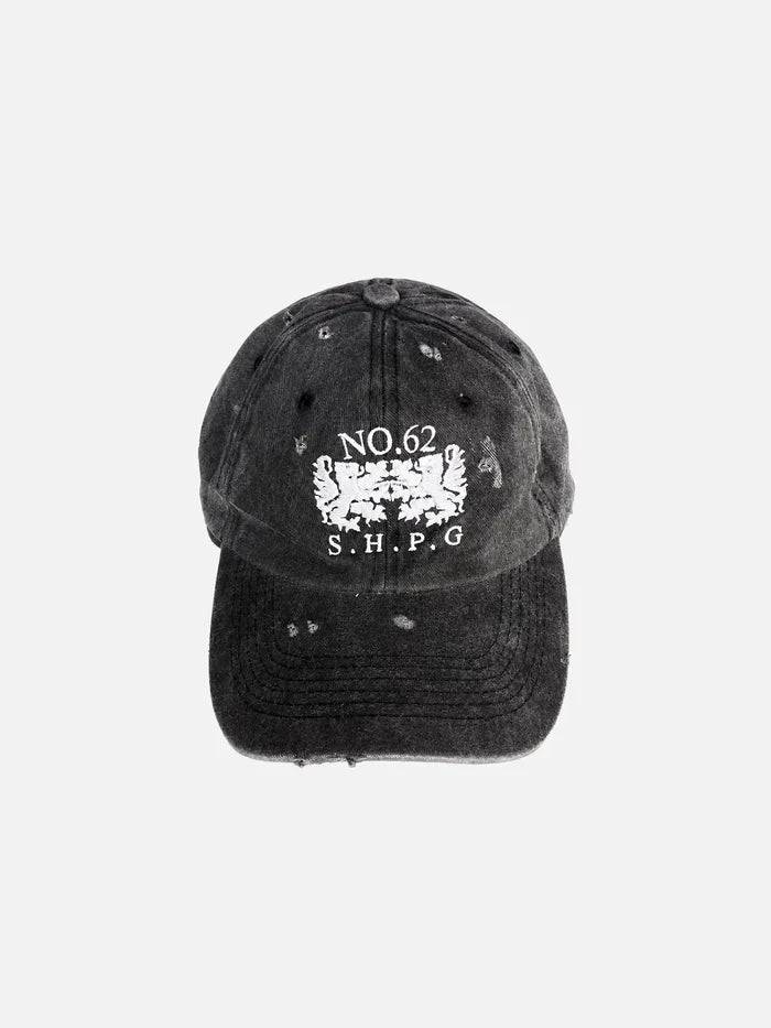 shopi go Gion Logo NO62 Cap - Anthracite – önden görünüm, nakışlı logo