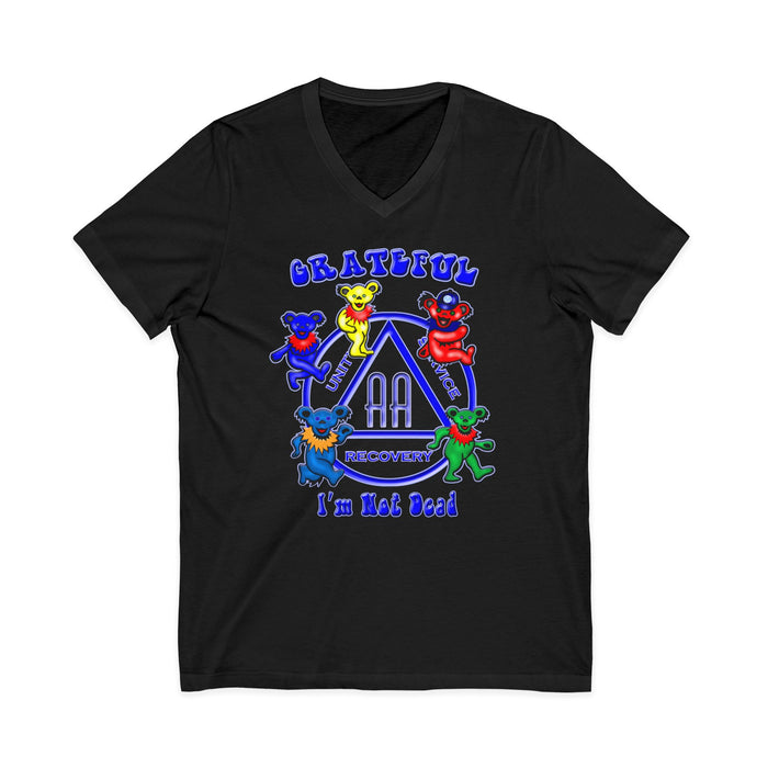 Grateful I'm Not Dead V-Neck Tee