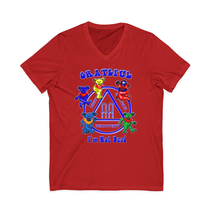 Grateful I'm Not Dead V-Neck Tee