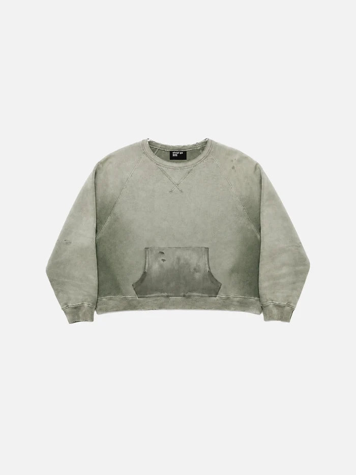 SHOPI GO Hama Reglan Sweatshirt - Rust Green - Uncategorized SWEATSHIRT