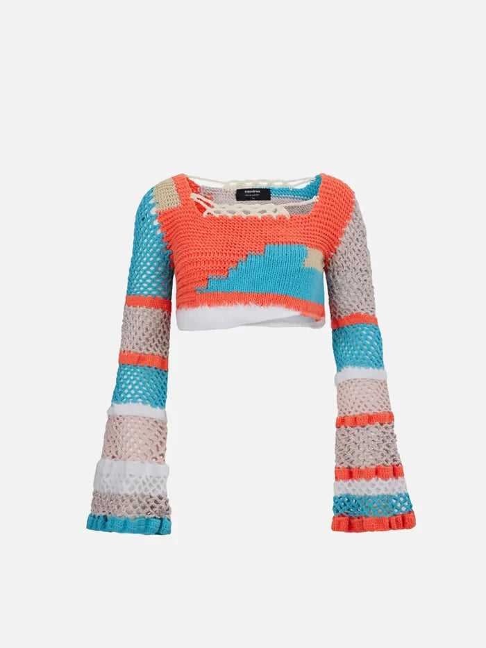 SEVDRUS Handmade Colorful Bustier – çok renkli, önden görünüm