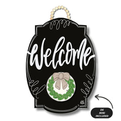 Hanging Door Signs-Welcome In Bloom
