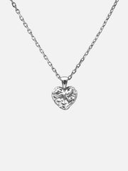 RAFTAF Heart Necklace - Silver - KOLYE