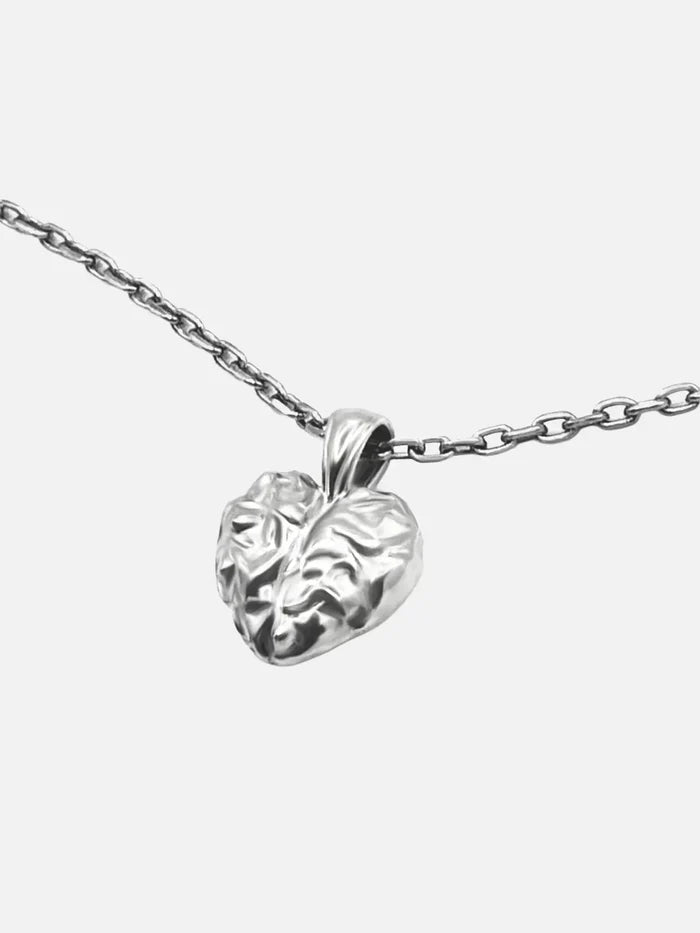 RAFTAF Heart Necklace - Silver - KOLYE