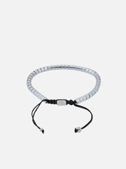 ATOLYEWOLF Hematite Bracelet in Silver - BİLEKLİK