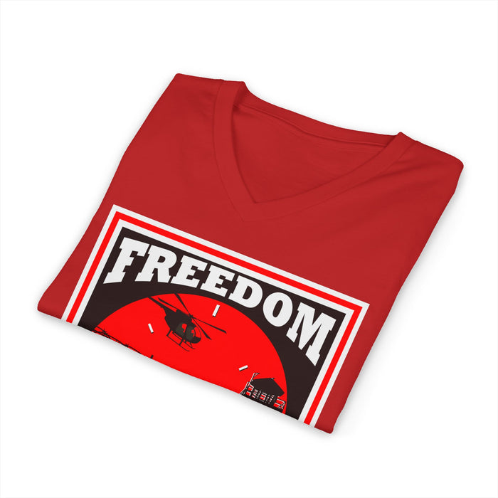 H&I Freedom From Alcoholism AA V-Neck Tee