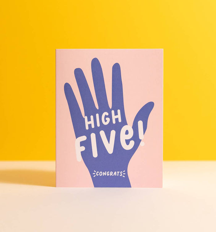 High Five Congratulations Card