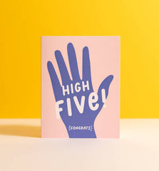 High Five Congratulations Card