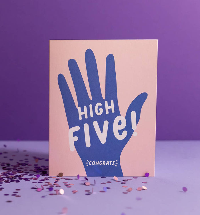 High Five Congratulations Card
