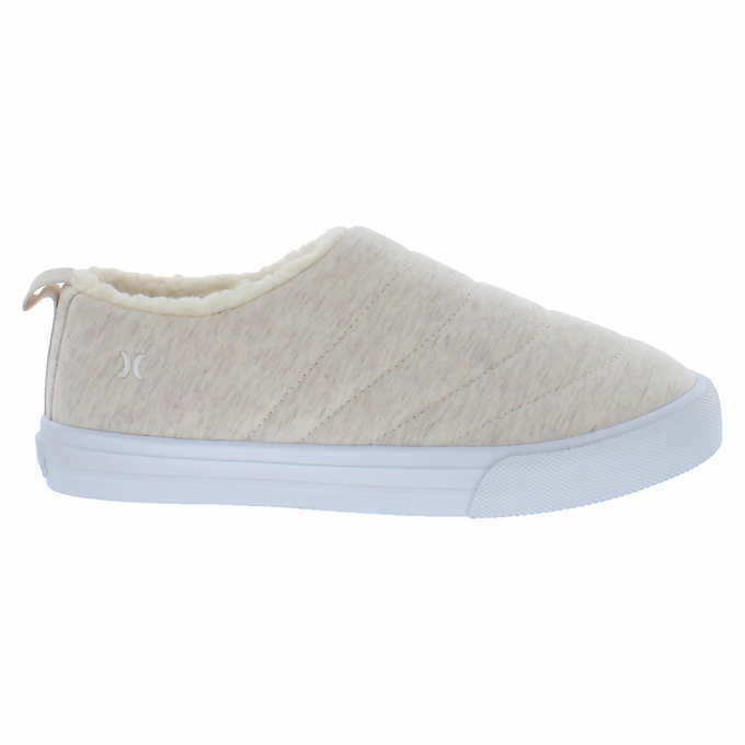 Hurley Women’s Arlo Puff Natural Winter Clog Slip-On Shoes – 1624844