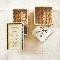 Hyacinth Guest Napkin Tray
