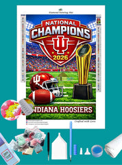 Indiana Hoosiers National Champion Diamond Painting