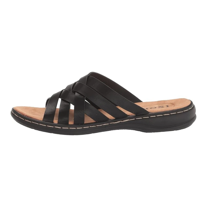 Izod Women’s Slaight Casual Black Sandals – 1478215