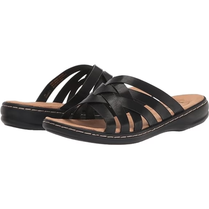 Izod Women’s Slaight Casual Black Sandals – 1478215