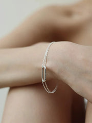 MAGOA STUDIO Jarvis Bracelet - Silver - Wrist Braces BİLEKLİK