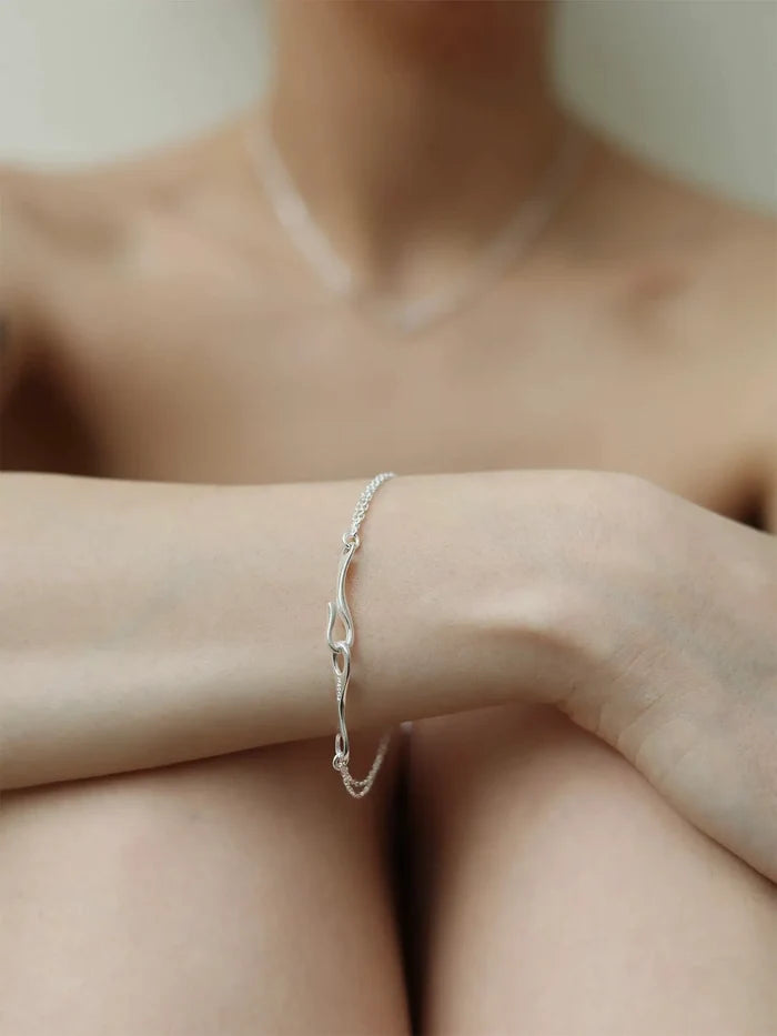 MAGOA STUDIO Jarvis Bracelet - Silver - Wrist Braces BİLEKLİK