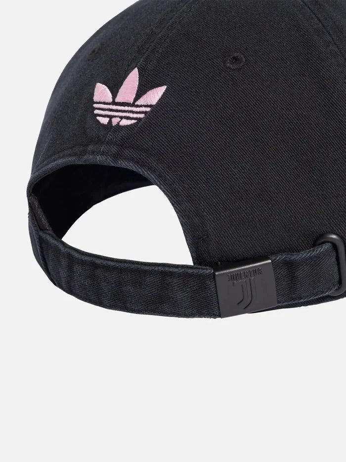 ADIDAS ORIGINALS Juventus Dad Cap - Black – siyah, arka görünüm