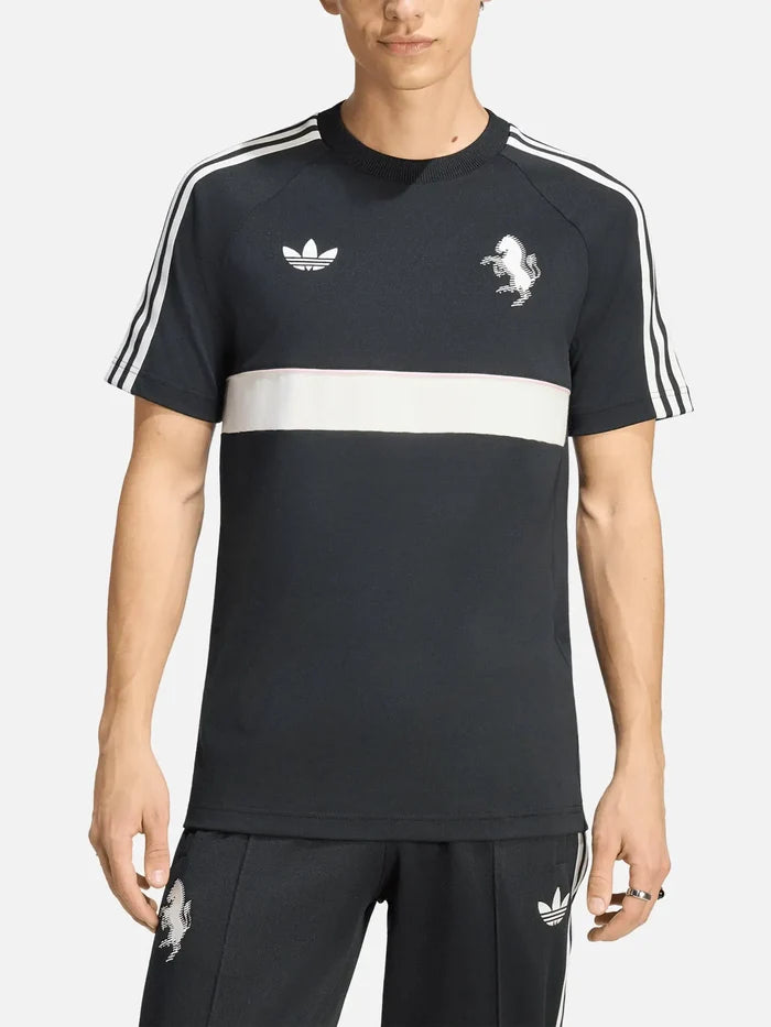 ADIDAS ORIGINALS Juventus OG2 Tee – black, önden görünüm