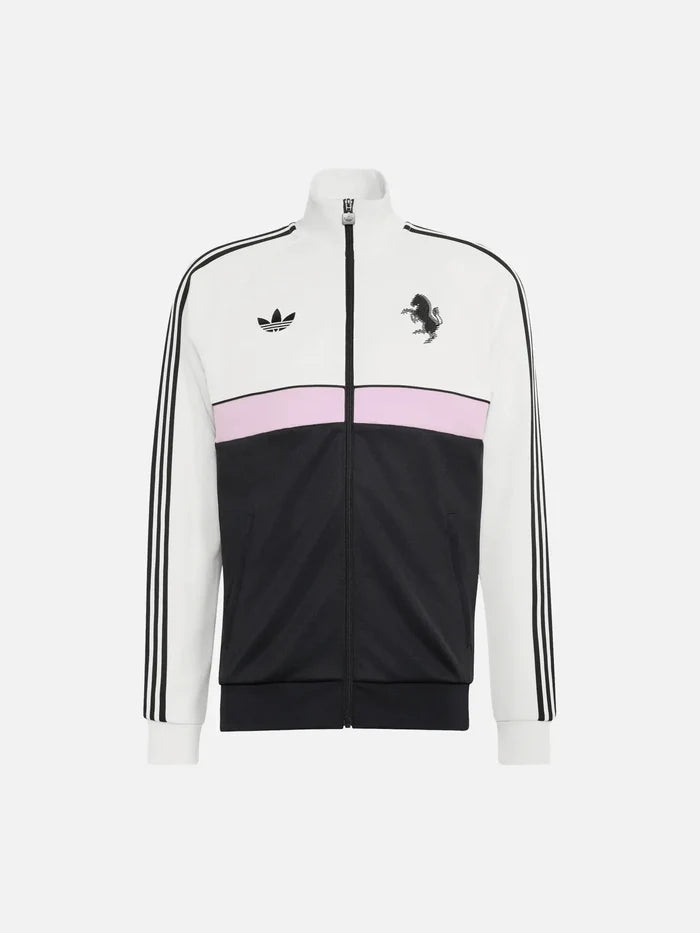 ADIDAS ORIGINALS Juventus OG2 Track Top – Black/White, önden görünüm