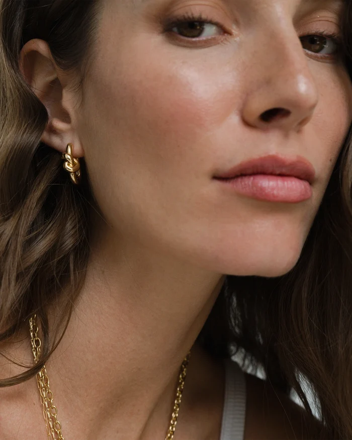 Karina Knot Hoops