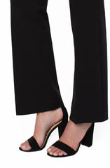 Kelsey Flare Trouser in Black - Madison's Niche