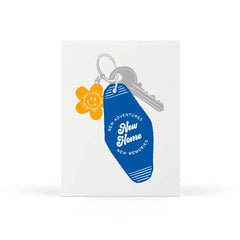 Keychain Housewarming Card