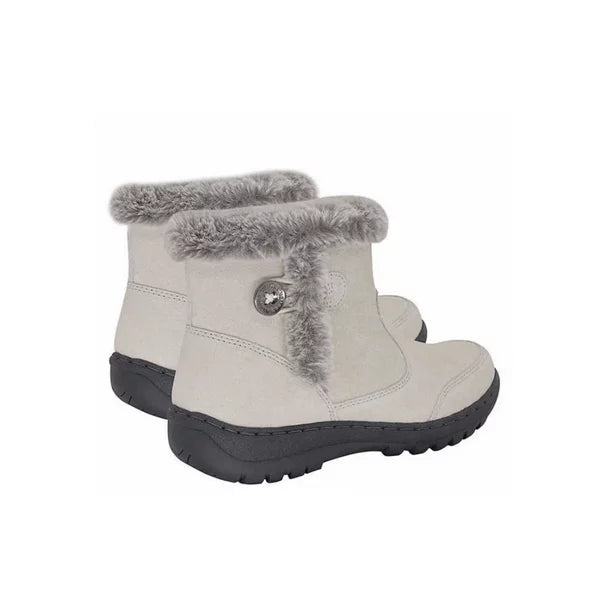 Khombu Women's Iris Winter Boots Cream 1527296