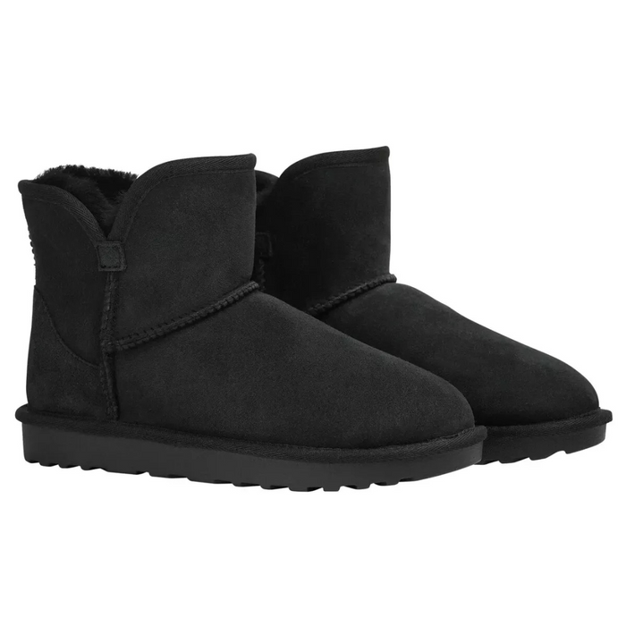 Kirkland Signature Women’s Shearling Scalloped Edge Boots – 124189