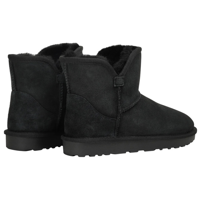 Kirkland Signature Women’s Shearling Scalloped Edge Boots – 124189