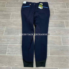 KL Select USG "Ava" Silicone Full Seat Breeches, Size 30