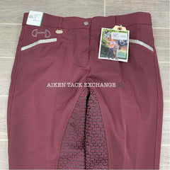 KL Select USG "Meghan" Silicone Full Seat Breeches, Size 32