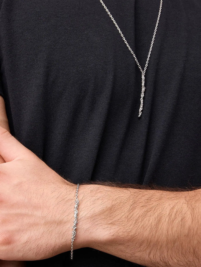 ATOLYEWOLF Knot Bracelet in Silver - Kategorize edilmemiş BİLEKLİK