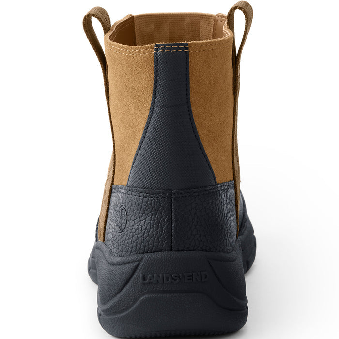 Lands’ End Women’s All-Weather Suede Pull-On Boots – 532392