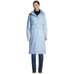 Lands' End Womens Expedition Down Maxi Coat Winter Jacket - 526575