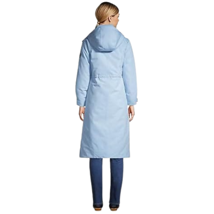 Lands' End Womens Expedition Down Maxi Coat Winter Jacket - 526575
