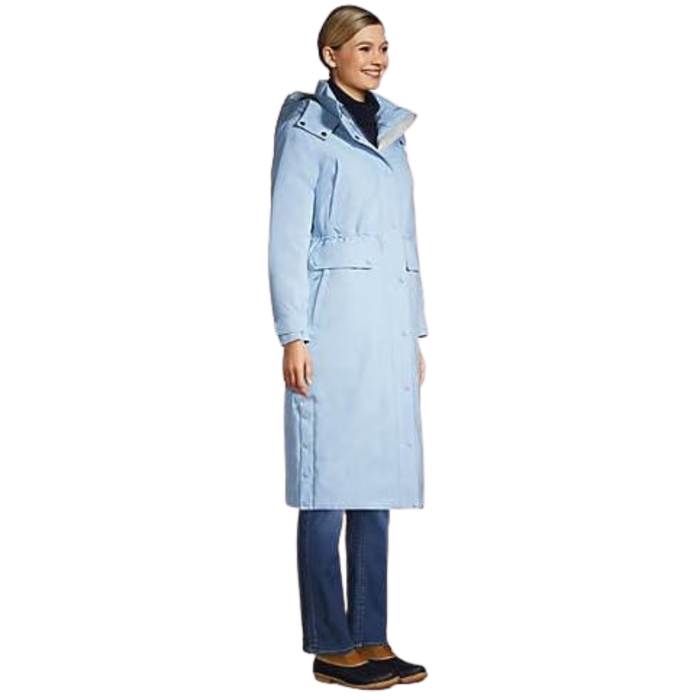 Lands' End Womens Expedition Down Maxi Coat Winter Jacket - 526575