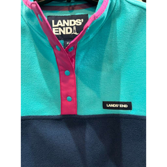 Lands' End Women's Fleece Heritage Pullover Sweatshirt - 5680625