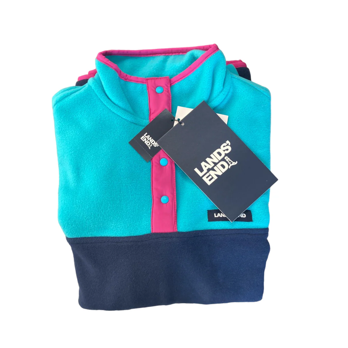 Lands' End Women's Fleece Heritage Pullover Sweatshirt - 5680625