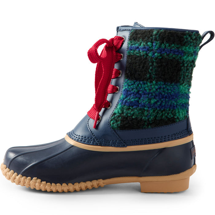 Lands' End Women's Insulated Sherpa Fleece Lined Duck Boots