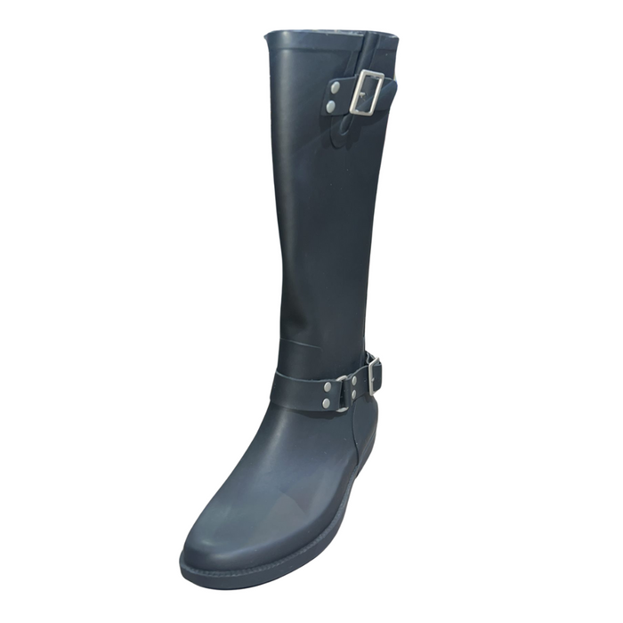 Lands' End Women's Tall Rain Boots Black 5458569
