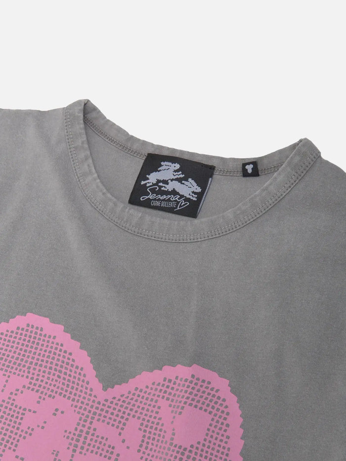 CARNE BOLLENTE Lapins & Lace - Off Grey - Kategorize edilmemiş T-SHIRT