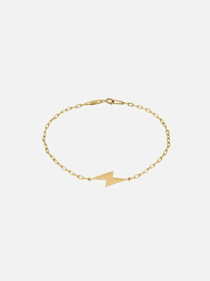 ATOLYEWOLF Lightning Bracelet in Gold - Kategorize edilmemiş BİLEKLİK