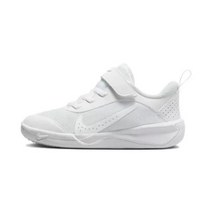 Nike Little Kids' Omni Multi-Court Low White Shoes DM9026-100