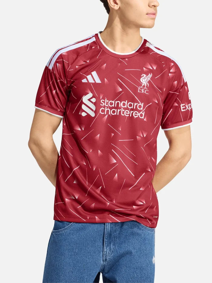ADIDAS ORIGINALS Liverpool 26/27 Home Jersey – Active Maroon, önden görünüm