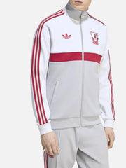 ADIDAS ORIGINALS Liverpool FC OG2 Track Top – White/Grey Two, önden görünüm